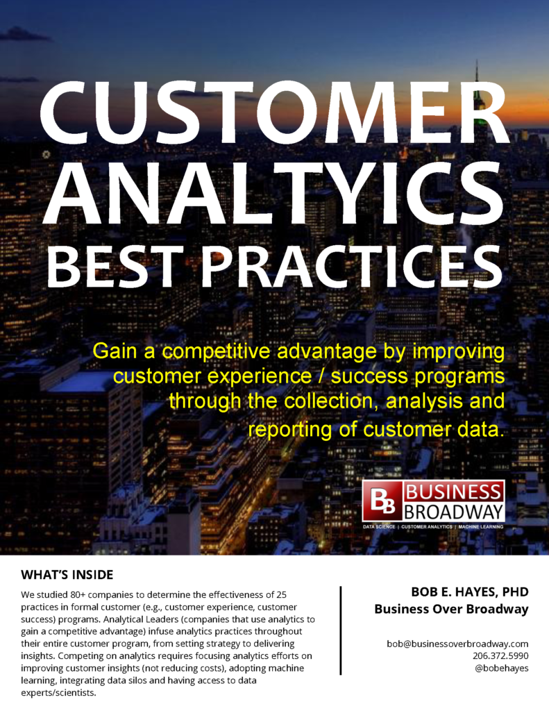 Customer Analytics Best Practices