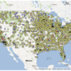 Map of US Hospitals and their Health Outcome Metrics