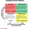 Loyalty Driver Matrix